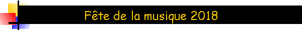 Fte de la musique 2018